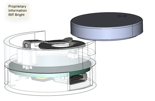 Compact controller prototypes designed to fit on a guitar